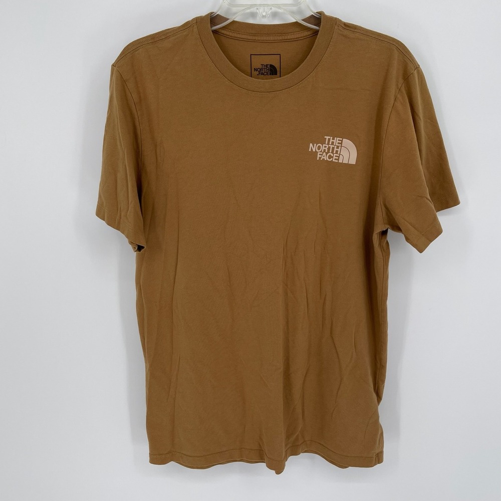 The North Face Unisex‎ Brown Walls Are For Climbing Graphic T-Shirt Size L